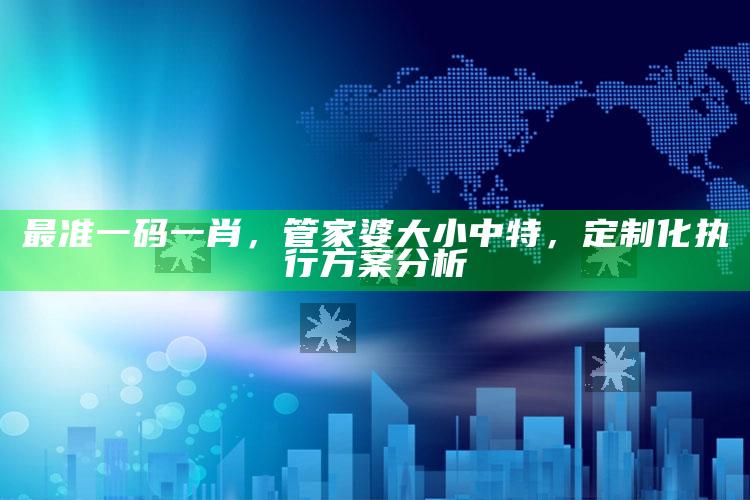 澳门六开奖结果资料查询合，最准一码一肖，管家婆大小中特，定制化执行方案分析