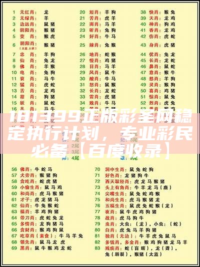 181399正版彩圣网稳定执行计划，专业彩民必备【百度收录】