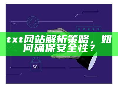 txt网站解析策略，如何确保安全性？