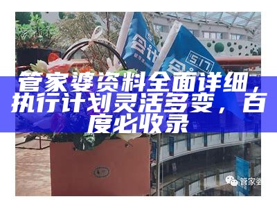 管家婆资料全面详细，执行计划灵活多变，百度必收录