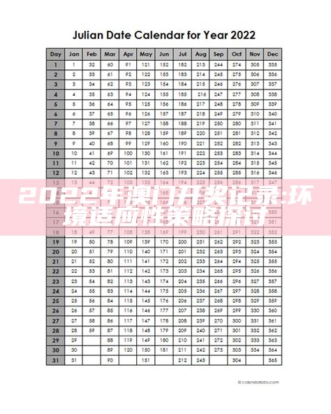 2022年澳门开奖记录环境适应性策略应用情况汇总