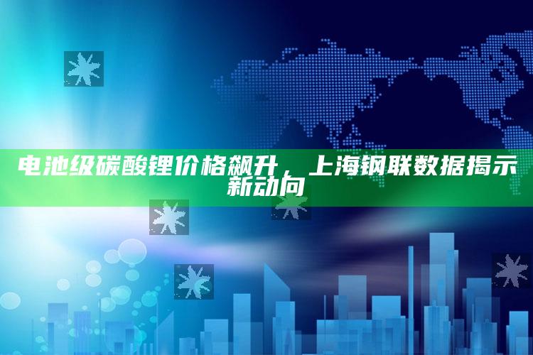 管家婆免费资料大全，电池级碳酸锂价格飙升，上海钢联数据揭示新动向